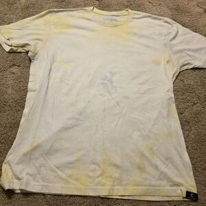 Caffeine and Kilos Men's Yellow Tie-Dye T-Shirt